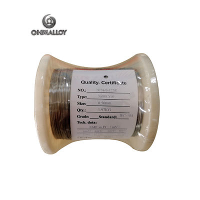 ASTM Clapton 0.5mm SWG 25 Ni90 Bare Thermocouple Wire